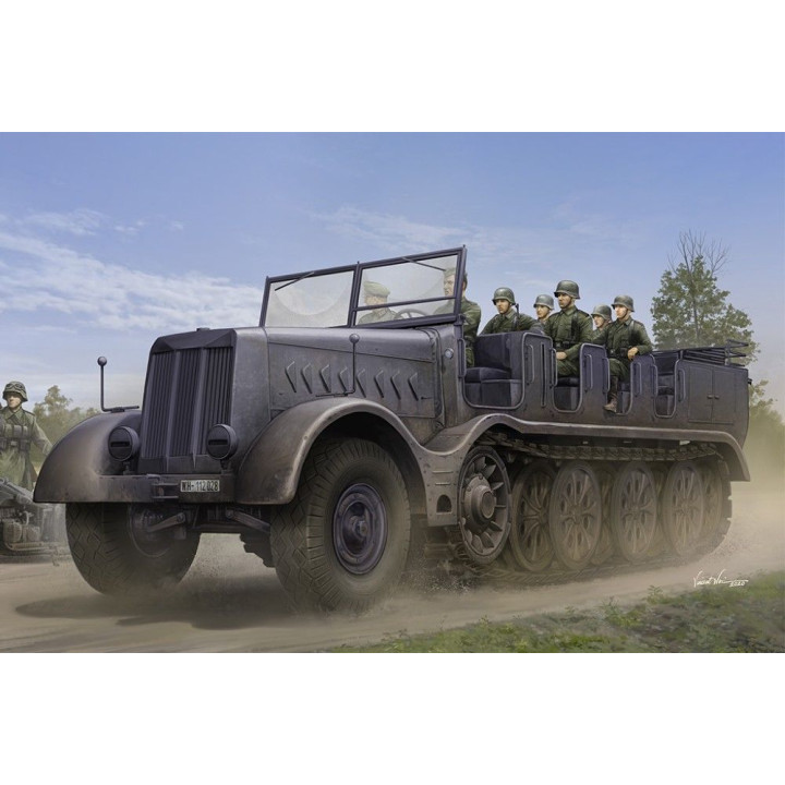 Trumpeter Sd.Kfz.9 Artillery Version 1/35 | RCsvet