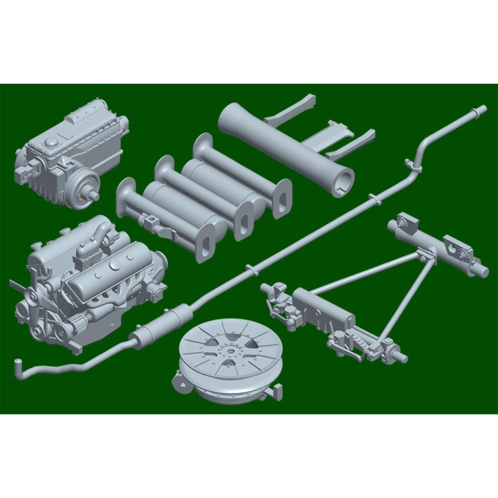 Trumpeter Sd.Kfz.9 Artillery Version 1/35 | RCsvet