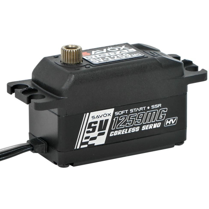 SV-1259MG HiVOLT digitální servo - LOW PROFILE (22kg-0,075s/60°)