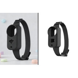 DJI Osmo Nano - Barevný silikonový řemínek na zápěstí pro DJI Osmo Nano (Black)