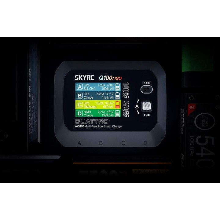 SKY RC Q100 neo nabíječ 4x60W