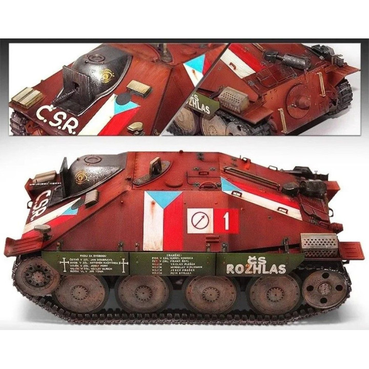Academy 13277 Hetzer Prague 1945 1/35 | RCsvet