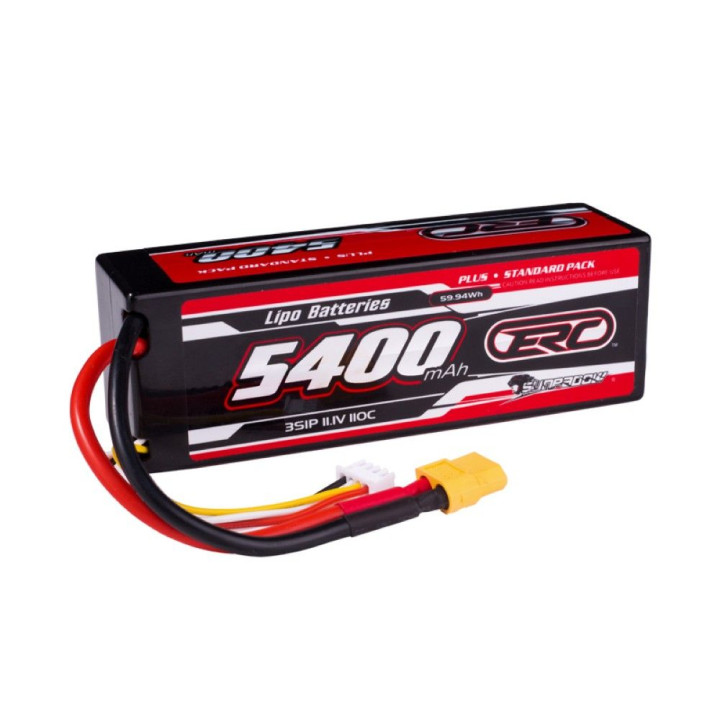 Sunpadow Li-Po Battery 3S 11,1V 5400mAh 110C Hard XT60-Connector | RCsvet