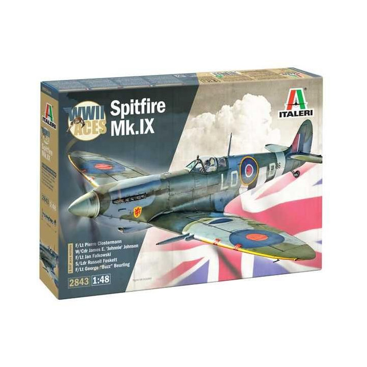 Model Kit letadlo 2843 - Spitfire Mk. IX Aces (1:48)