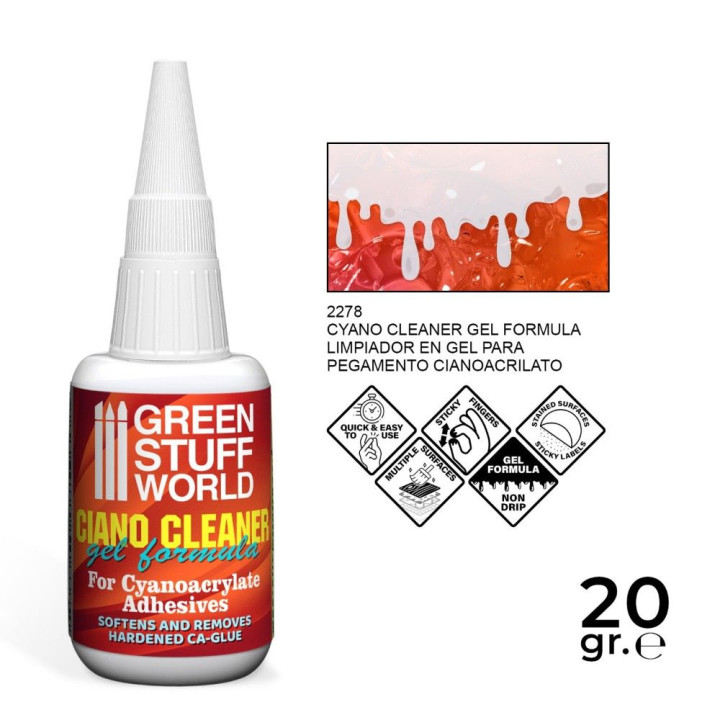 Odstraňovač sekundového lepidla 20ml | RCsvet