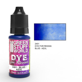 Farba pre resiny modrá 15 ml | RCsvet
