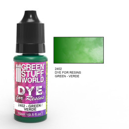 Farba pre resiny zelená 15 ml | RCsvet