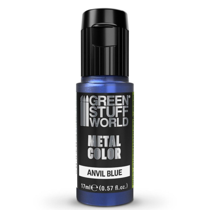 Vivid Metallic Paint - Anvil Blue 17ml | RCsvet