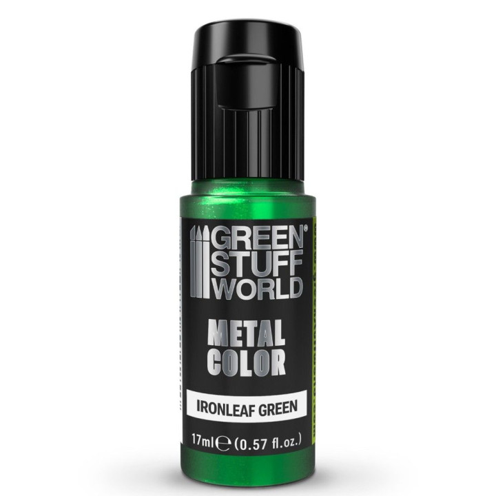 Vivid Metallic Paint - Ironleaf Green 17ml | RCsvet