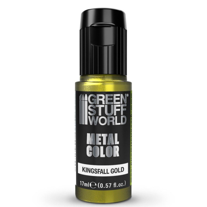 Vivid Metallic Paint - Kingsfall Gold 17ml | RCsvet