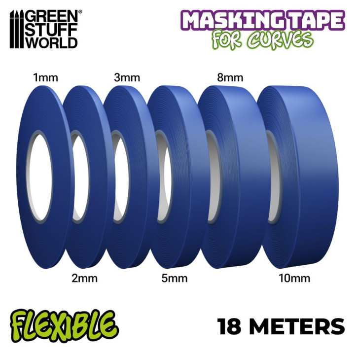 Flexibilná maskovacia páska – 8 mm | RCsvet