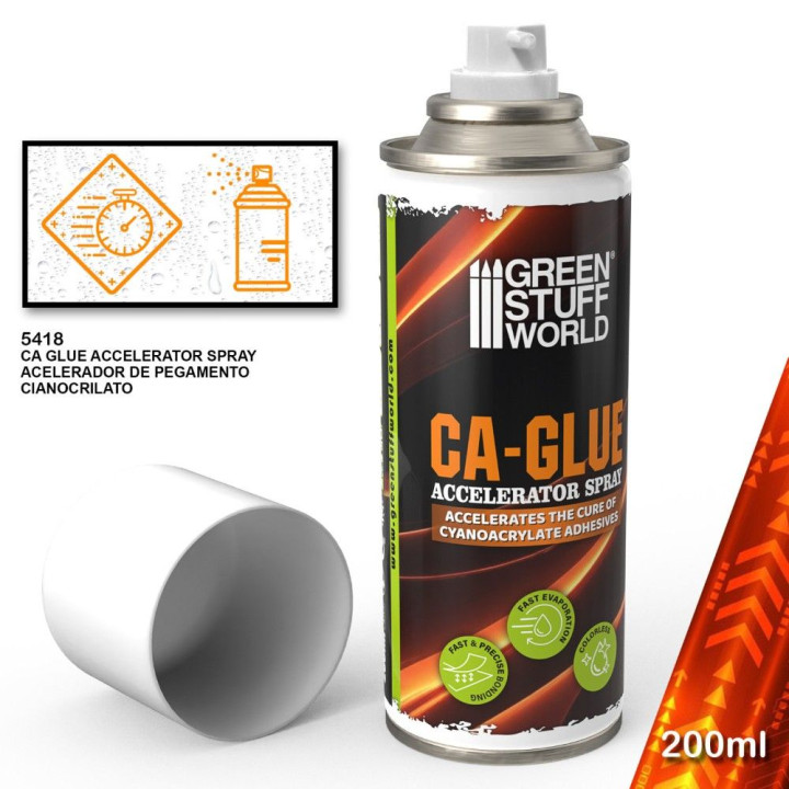 Aktivátor sekundového lepidla v spreji 200 ml | RCsvet