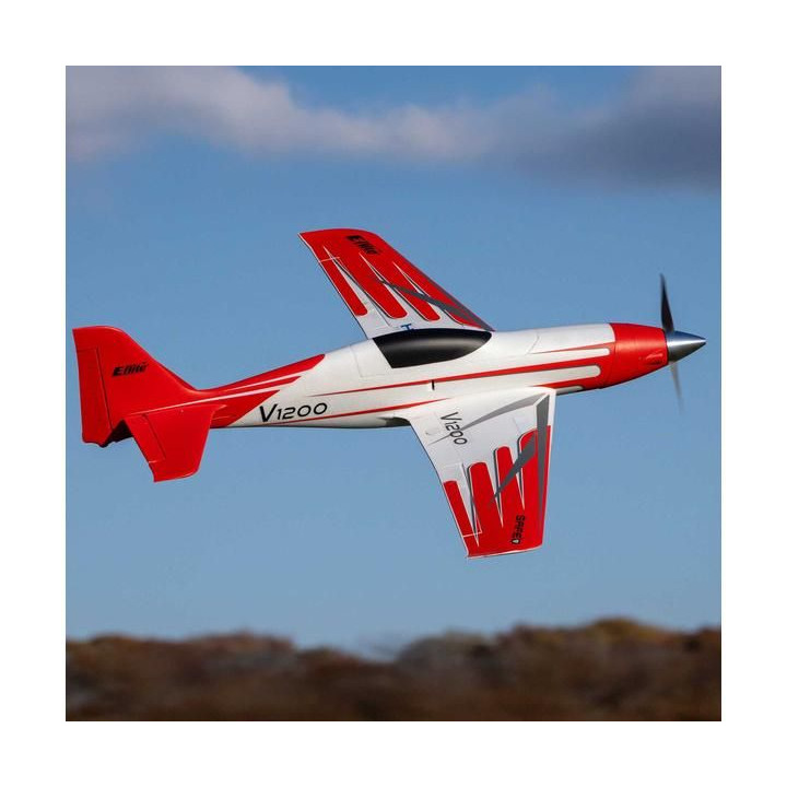 E-flite V1200 1.2m AS3X+ SAFE Select BNF Basic