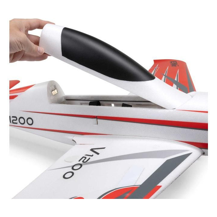 E-flite V1200 1.2m AS3X+ SAFE Select BNF Basic