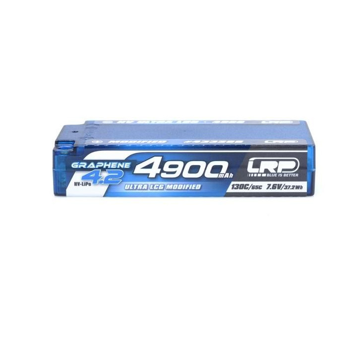 HV Ultra LCG Modified Shorty GRAPHENE-4.2 4900mAh Hardcase aku - 7.6V LiPo - 130C/65C