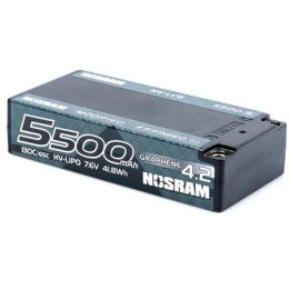 HV Ultra LCG Modified Shorty GRAPHENE-4.2 5500mAh Hardcase aku - 7.6V LiPo - 130C/65C