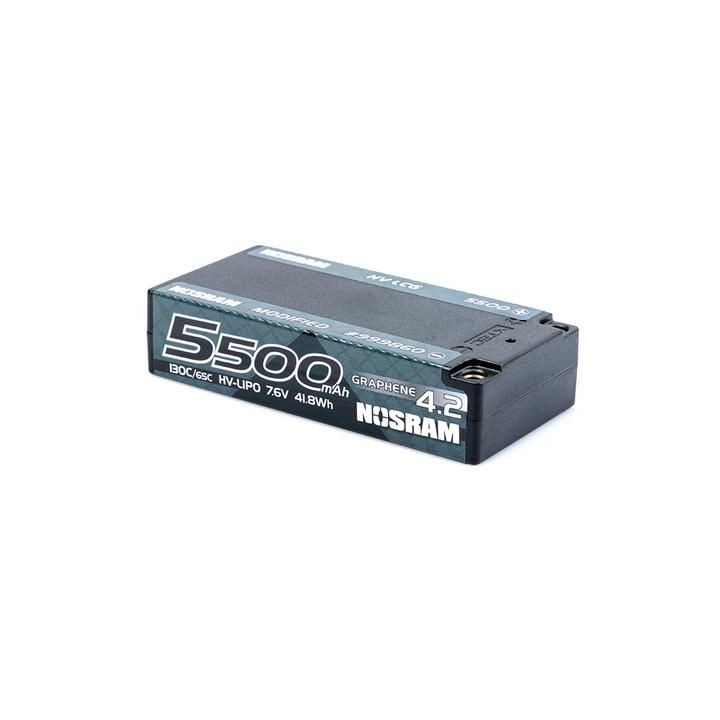 HV Ultra LCG Modified Shorty GRAPHENE-4.2 5500mAh Hardcase aku - 7.6V LiPo - 130C/65C