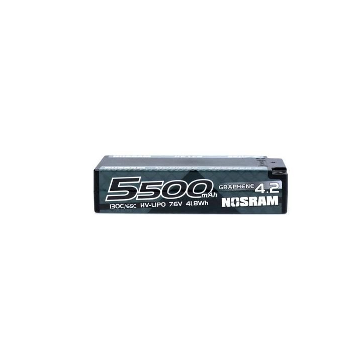 HV Ultra LCG Modified Shorty GRAPHENE-4.2 5500mAh Hardcase aku - 7.6V LiPo - 130C/65C