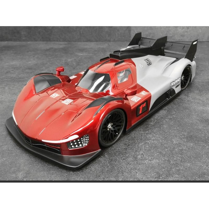 Karoserie čirá 499T Hypercar 1/10 190mm pro Tamiya TT-02, lehká