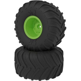 Arrma kolo dBoots Chevron MT, disk zelený (2)