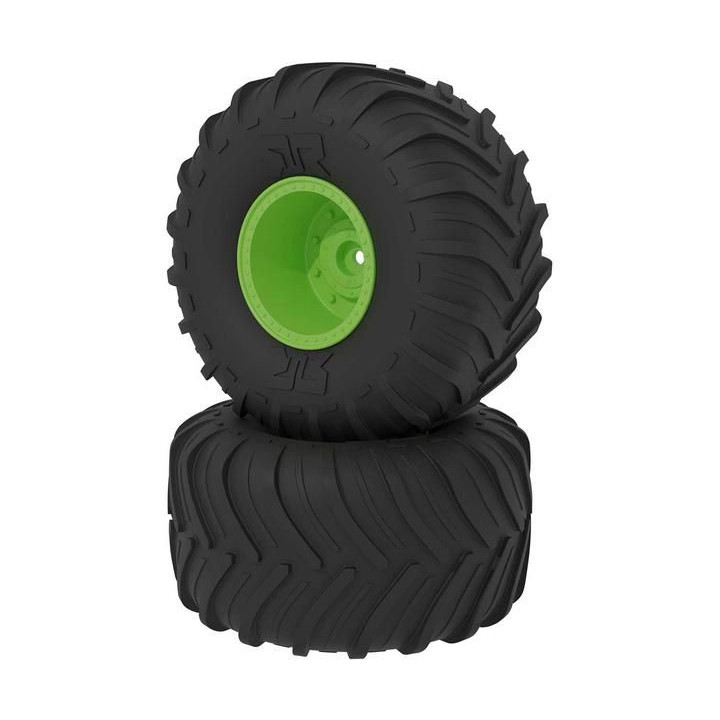 Arrma kolo dBoots Chevron MT, disk zelený (2)