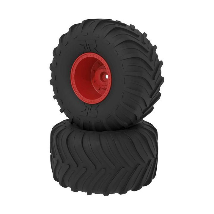 Arrma kolo dBoots Chevron MT, disk červený (2)