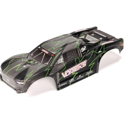 Arrma karosérie bezsponková Vorteks 2WD 1:10 zelená/černá