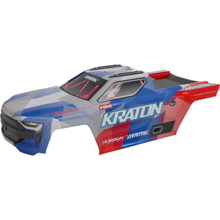 Arrma karosérie červená/modrá: Mini Kraton
