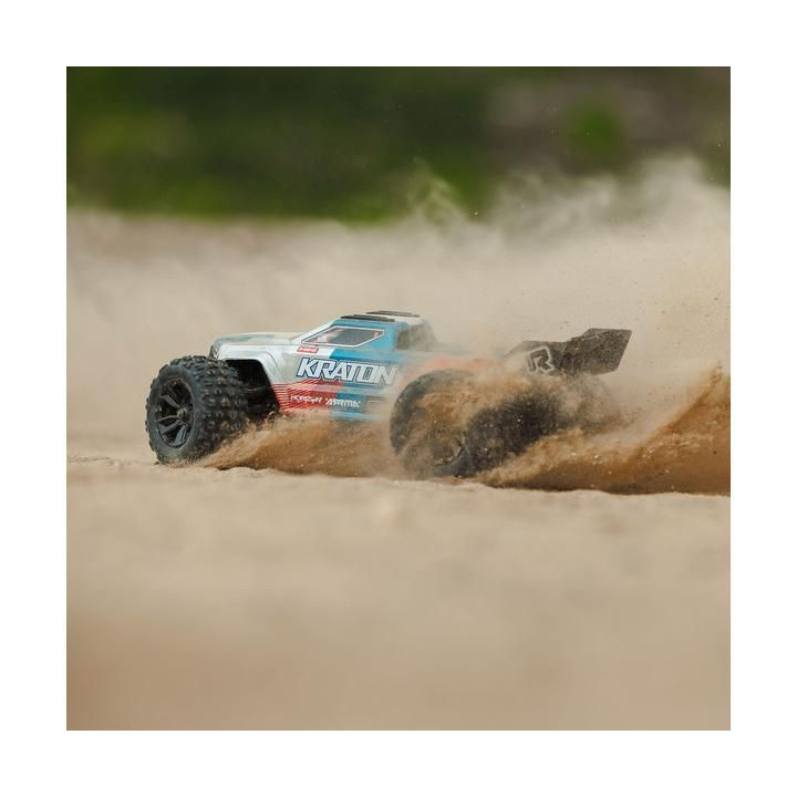 Arrma Mini Kraton 3S DSC BLX 1:16 4WD RTR červená/modrá