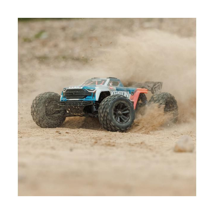 Arrma Mini Kraton 3S DSC BLX 1:16 4WD RTR červená/modrá