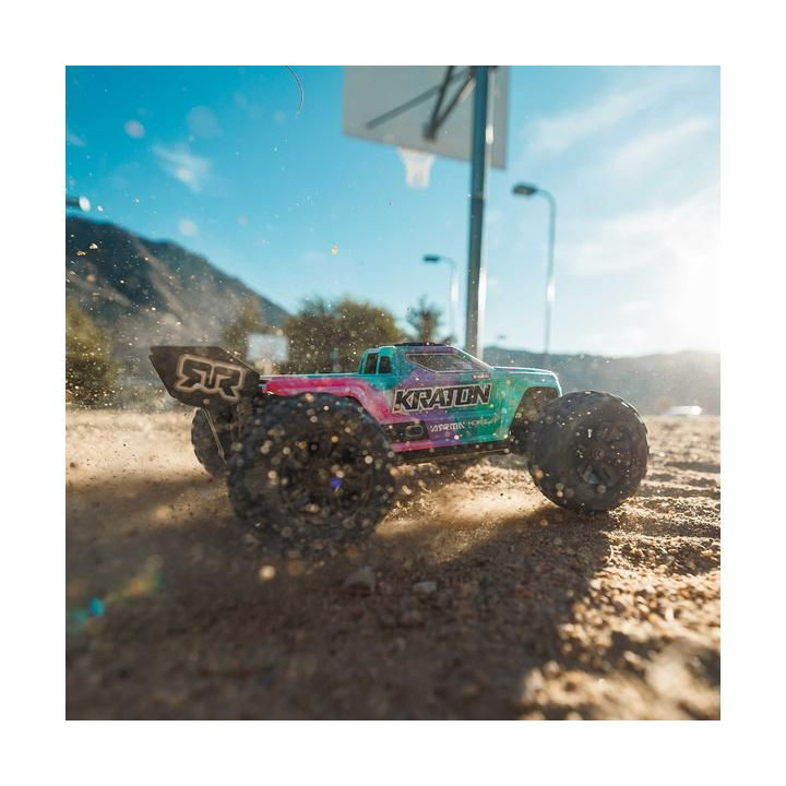 Arrma Mini Kraton 3S DSC BLX 1:16 4WD RTR červená/modrá