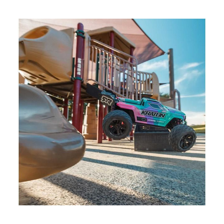 Arrma Mini Kraton 3S DSC BLX 1:16 4WD RTR červená/modrá