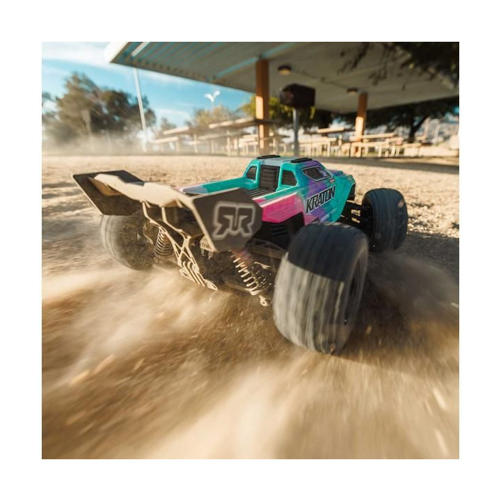Arrma Mini Kraton 3S DSC BLX 1:16 4WD RTR červená/modrá