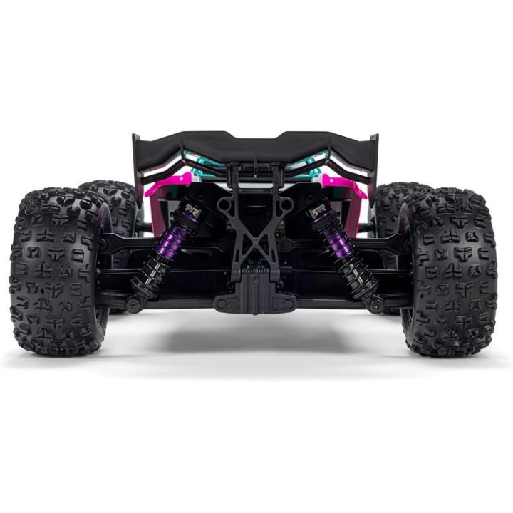 Arrma Mini Kraton 3S DSC BLX 1:16 4WD RTR tyrkysová/růžová
