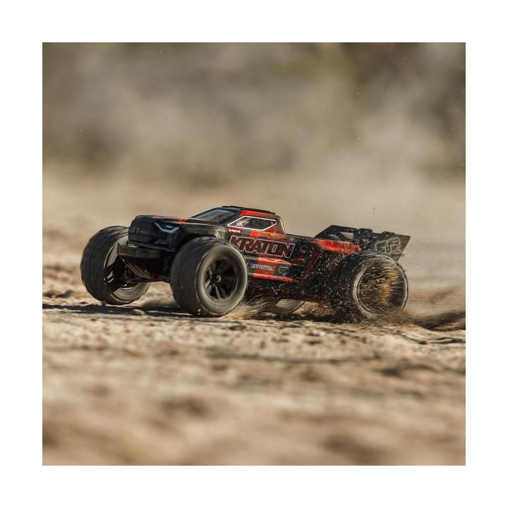 Arrma Mini Kraton 3S DSC BLX 1:16 4WD RTR Basic černá/červená
