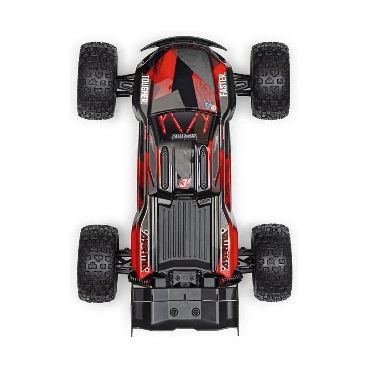 Arrma Mini Kraton 3S DSC BLX 1:16 4WD RTR Basic černá/červená