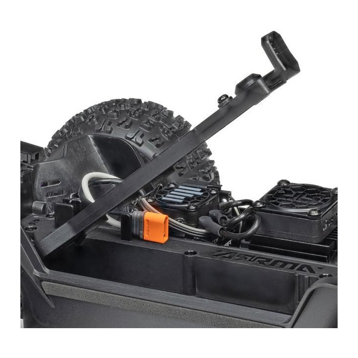 Arrma Mini Kraton 3S DSC BLX 1:16 4WD RTR Basic černá/červená