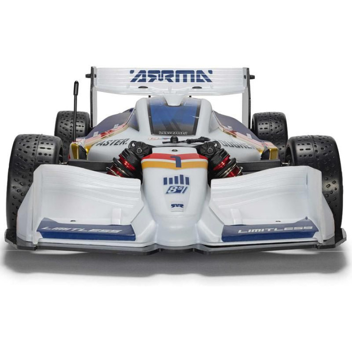 Arrma Limitless 8S BLX 1:7 4WD AVC RTR bílá/modrá