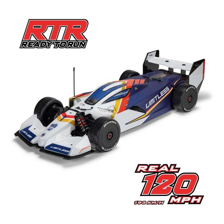 Arrma Limitless 8S BLX 1:7 4WD AVC RTR bílá/modrá