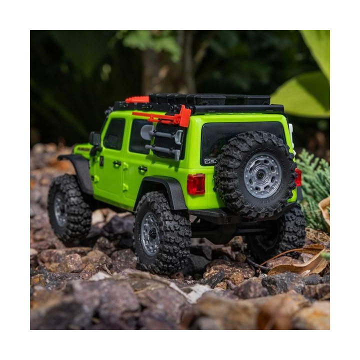 Axial SCX30 Jeep Wrangler JLU 4WD 1:30 RTR zelený