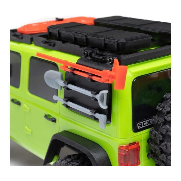 Axial SCX30 Jeep Wrangler JLU 4WD 1:30 RTR zelený