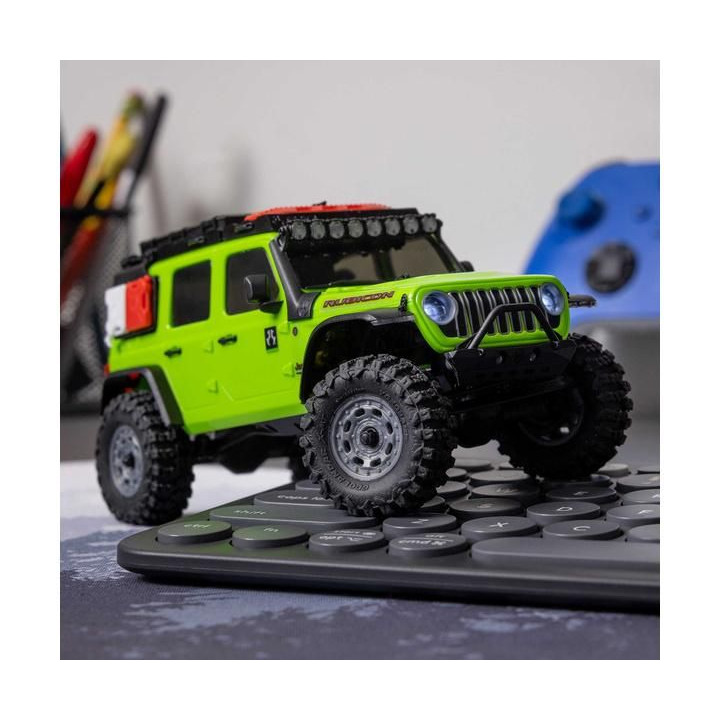 Axial SCX30 Jeep Wrangler JLU 4WD 1:30 RTR bílý