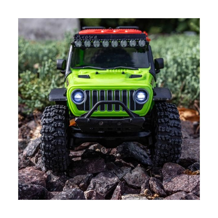 Axial SCX30 Jeep Wrangler JLU 4WD 1:30 RTR bílý
