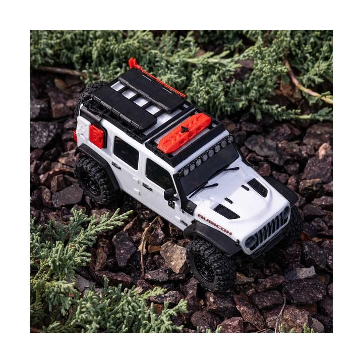 Axial SCX30 Jeep Wrangler JLU 4WD 1:30 RTR bílý