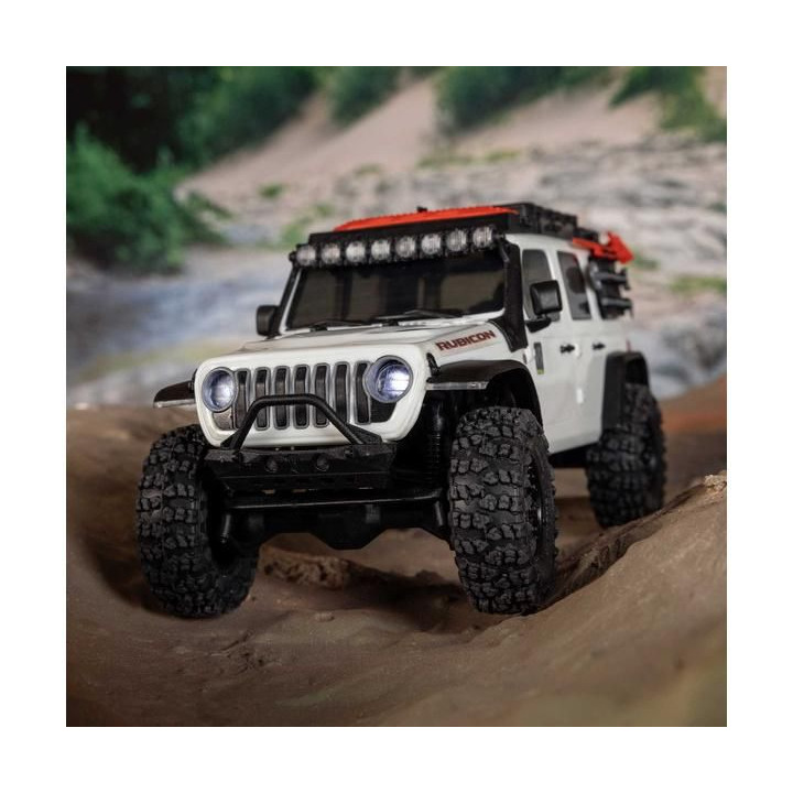 Axial SCX30 Jeep Wrangler JLU 4WD 1:30 RTR bílý
