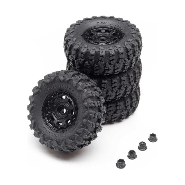 Axial SCX30 Jeep Wrangler JLU 4WD 1:30 RTR bílý