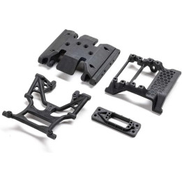 Axial držák serva, ližina, příčník: SCX10 III HP