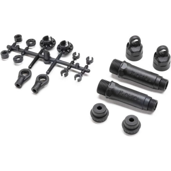 Axial díly tlumičů, plastové: SCX10 III HP