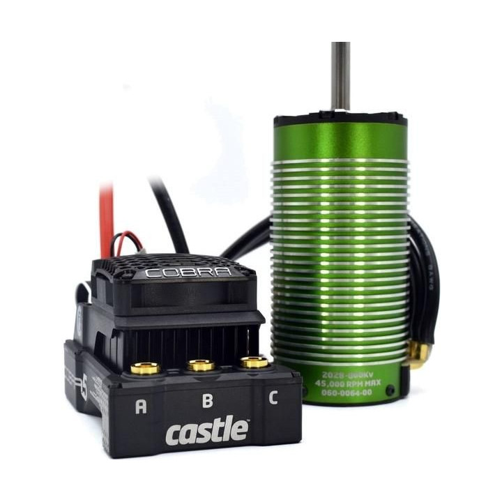 Castle motor 2028-800ot/V, reg. Cobra 5