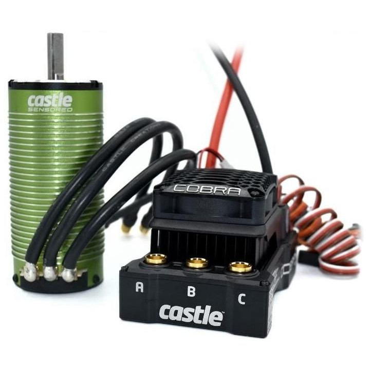 Castle motor 1721-1260ot/V, reg. Cobra 5